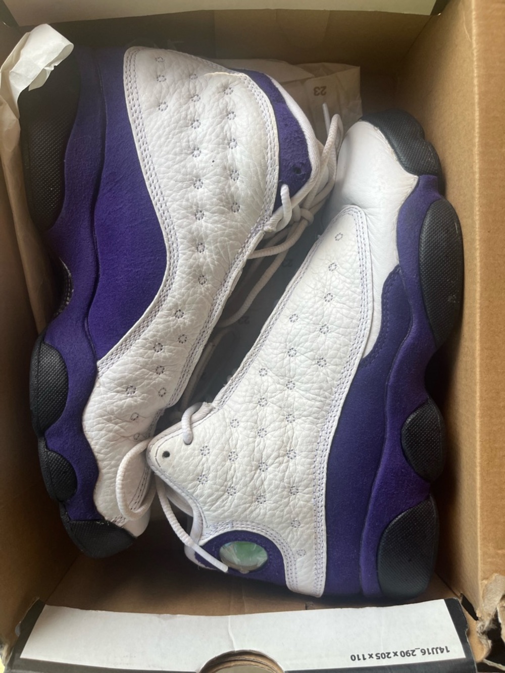 Jordan Kids Shoes White and Purple